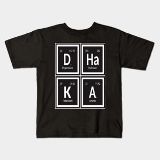 Dhaka City of Elements Kids T-Shirt